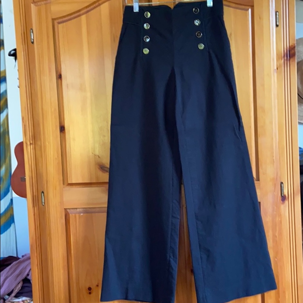 Anthropologie High-waisted wide leg trouser
